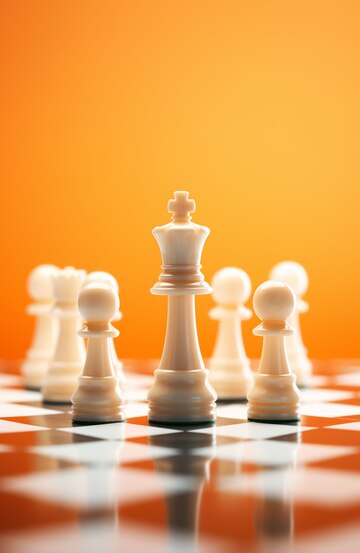 view-white-chess-pieces